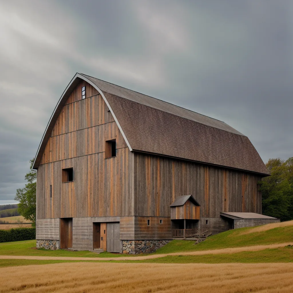 Barn exterior study