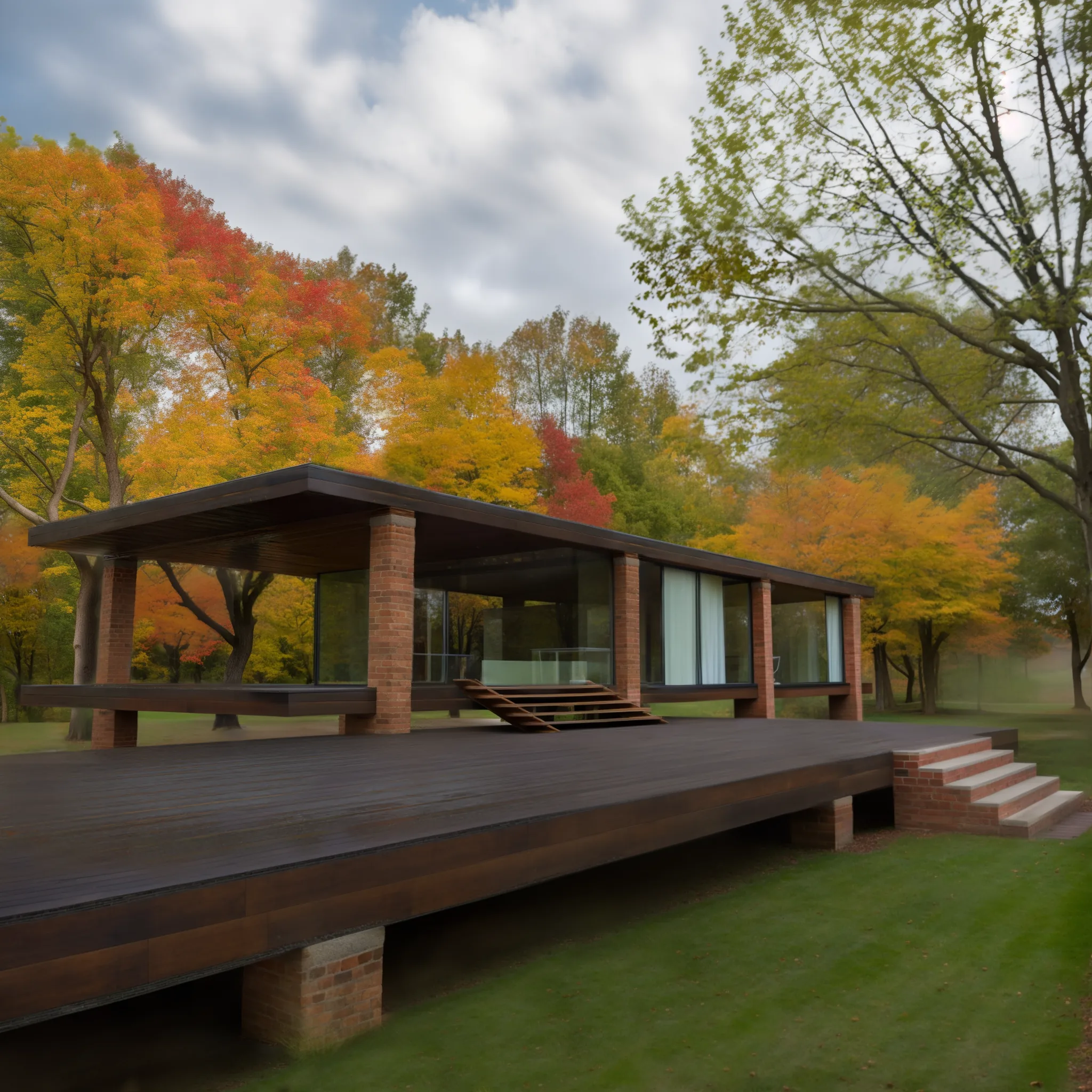 Farnsworth House study