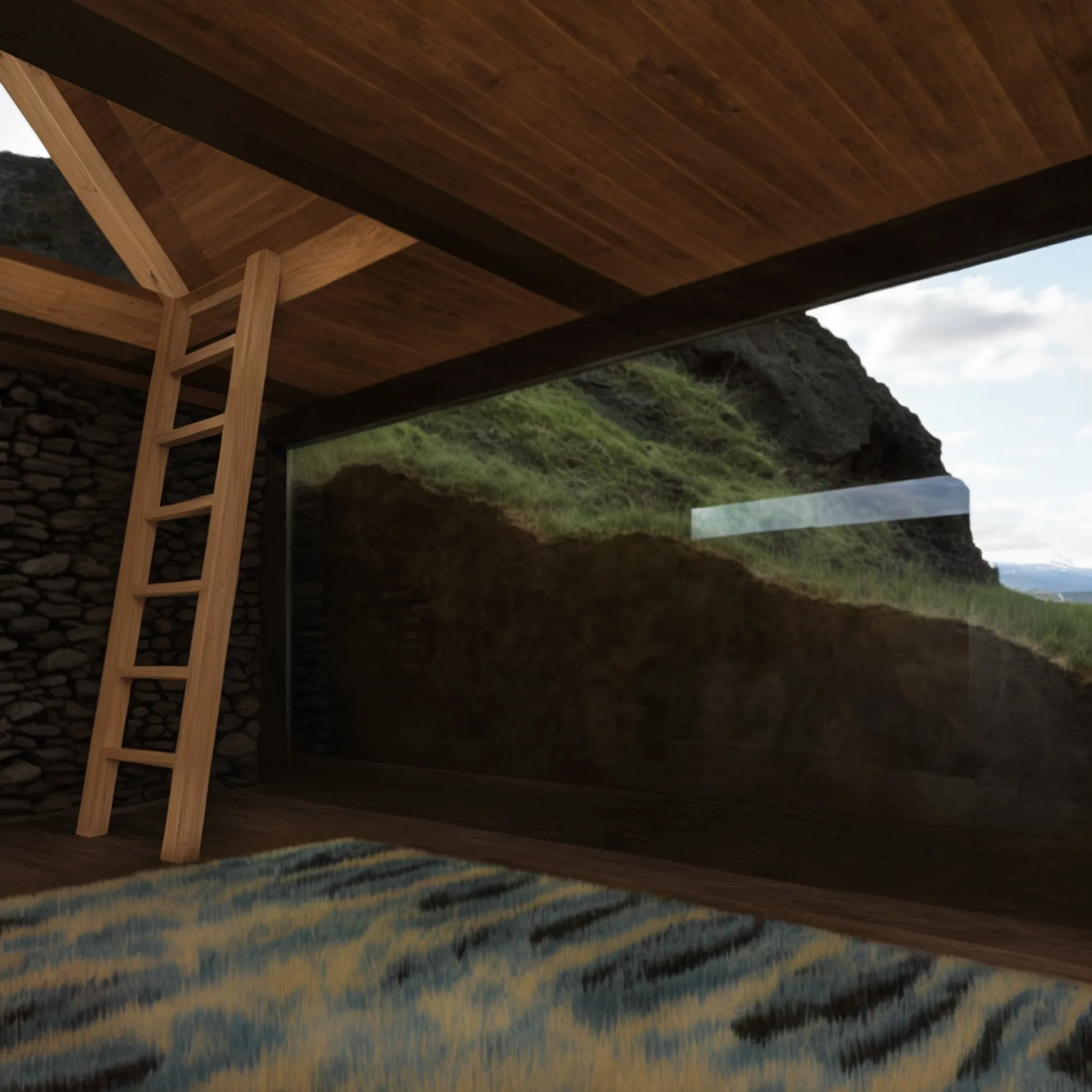 Interior architectural render